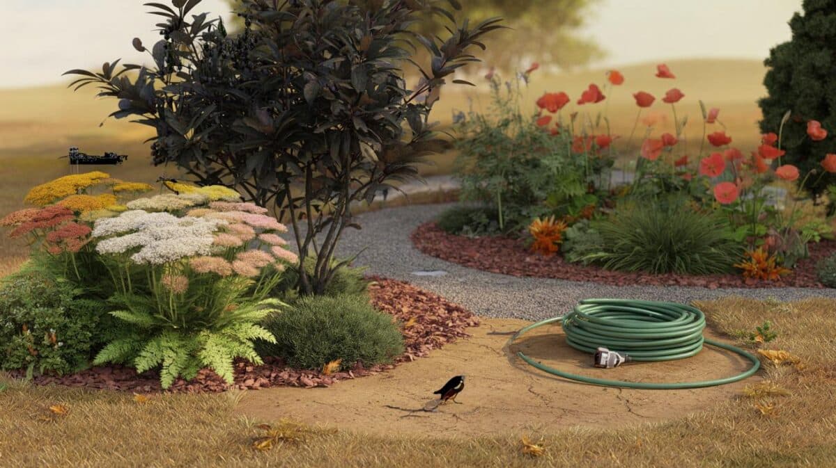 Your parched lawn is costing you 120 litres a day: 3 drought-proof plants bring back autumn