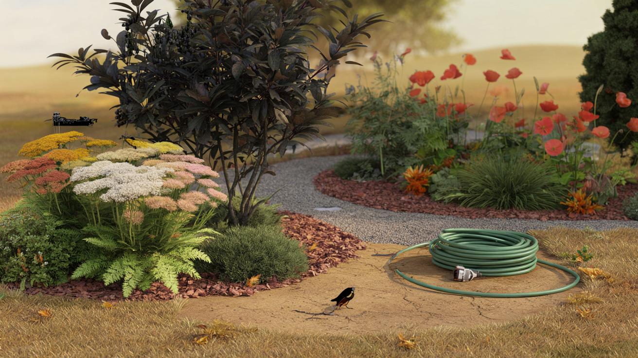 Your parched lawn is costing you 120 litres a day: 3 drought-proof plants bring back autumn