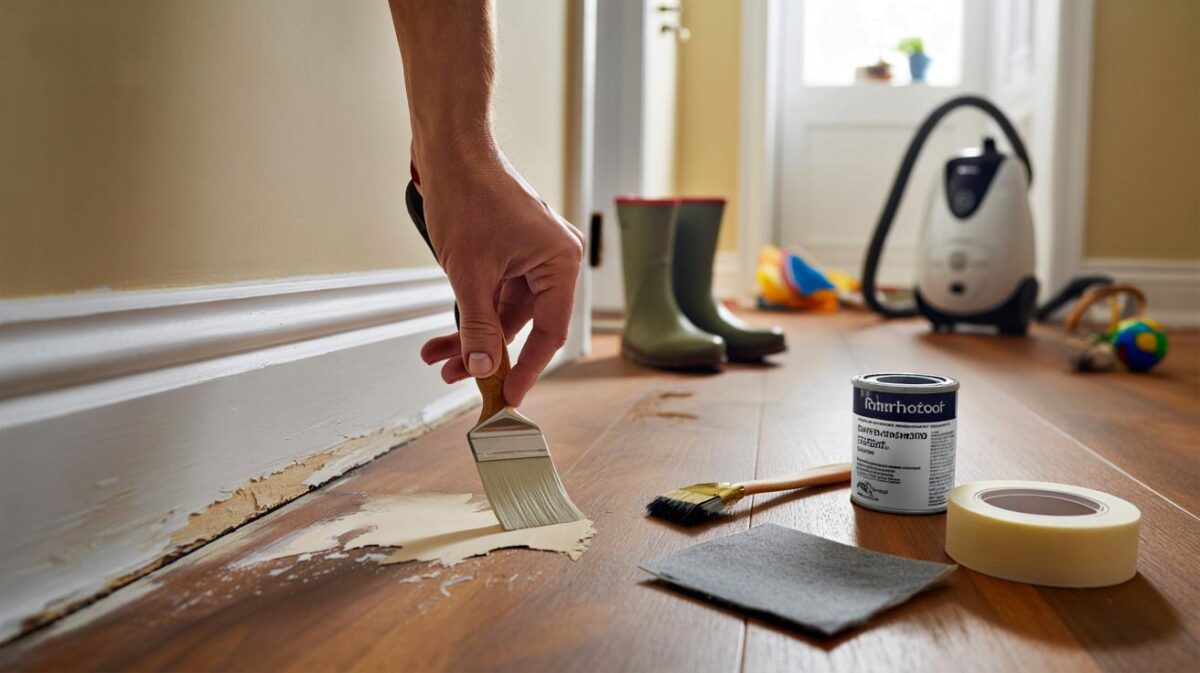 Your skirting is flaking? 7-minute fix saves £38 and 2 hours: keep autumn damp from wrecking walls
