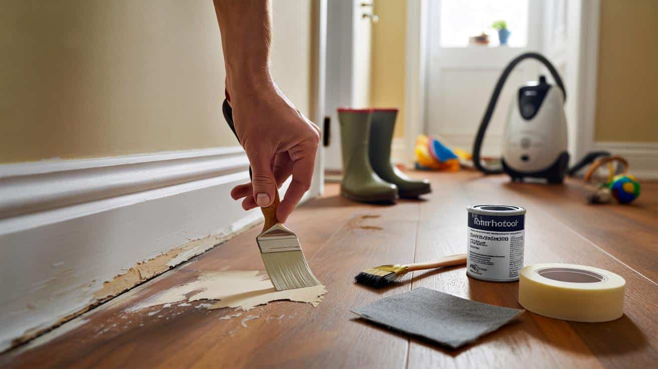 Your skirting is flaking? 7-minute fix saves £38 and 2 hours: keep autumn damp from wrecking walls