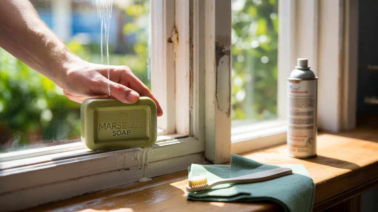 Your squeaky windows fixed in 3 minutes with 50p Marseille soap: are you wasting £12 on sprays?