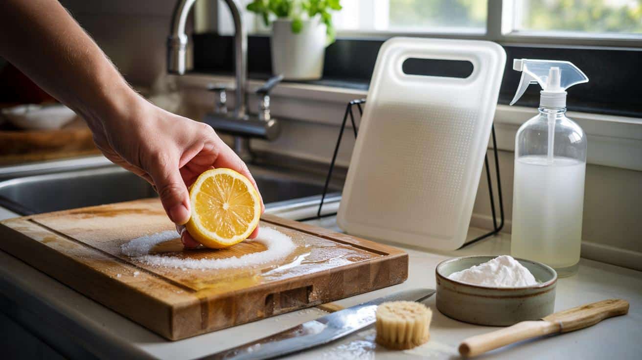 You’re cleaning cutting boards wrong: 3 moves with salt, lemon and 5% vinegar – are you safe?