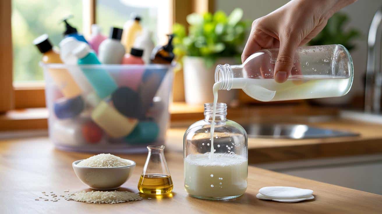 You're wasting €180 a year on make-up remover: could 50g of rice in your kitchen replace it?